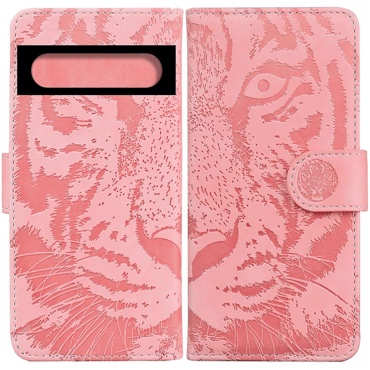 For Google Pixel 7 5G Tiger Embossing Pattern Horizontal Flip Leather Phone Case
