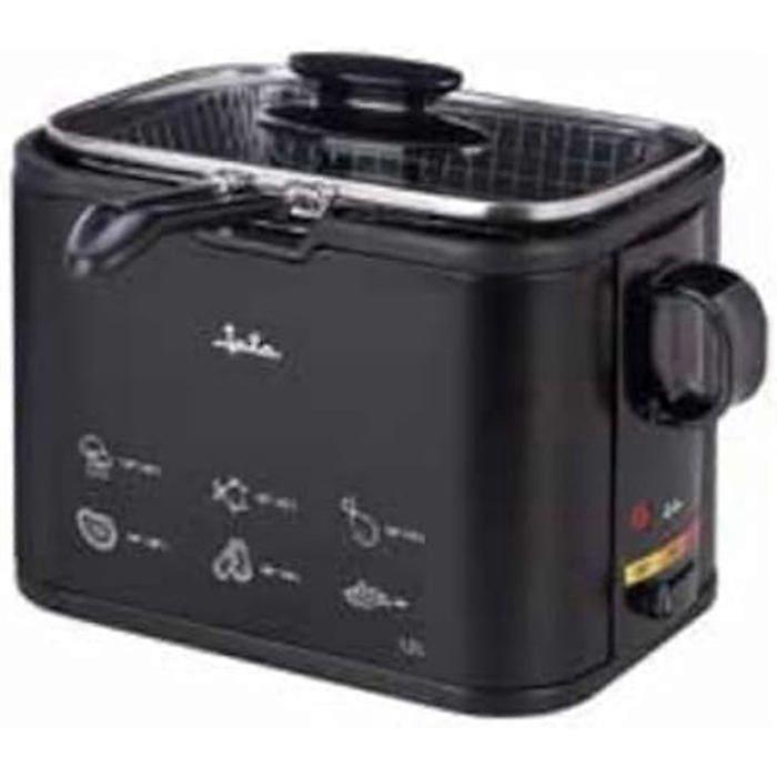 Fritteuse - JATA - FR5600 - Schwarz - 4 - 2,2 kW - Variable Temperatur - Timer