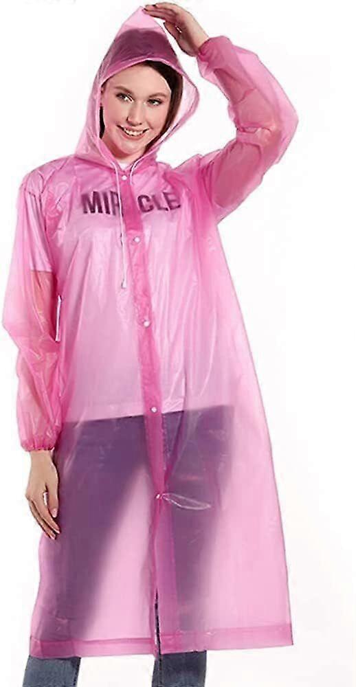 2025 最新款雨衣防水雨披可重复使用塑料成人露营