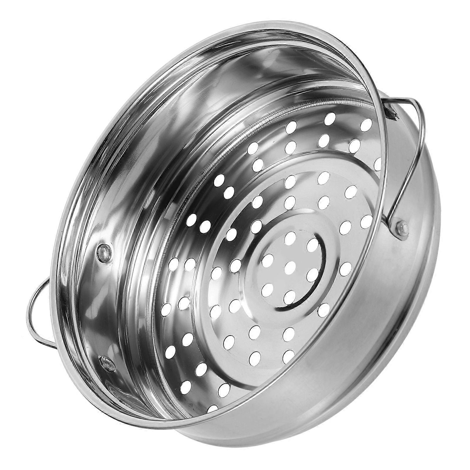 Lightweight Compact Steamer Basket for Pots – Multi Purpose Kitchen Steaming Tray Insert for Rice, Seafood, Vegetables