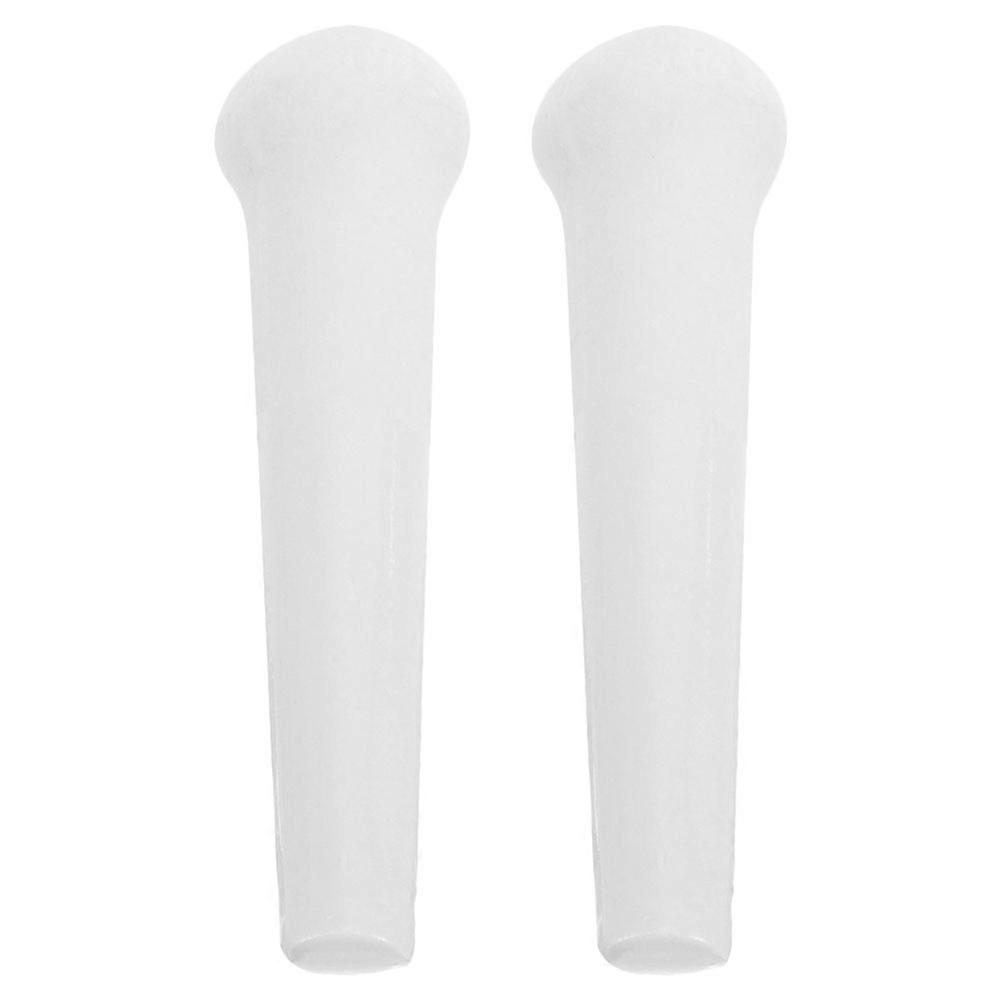 Manual Ceramic Garlic Masher Pestle Tool 2Pcs for Efficient Grinding