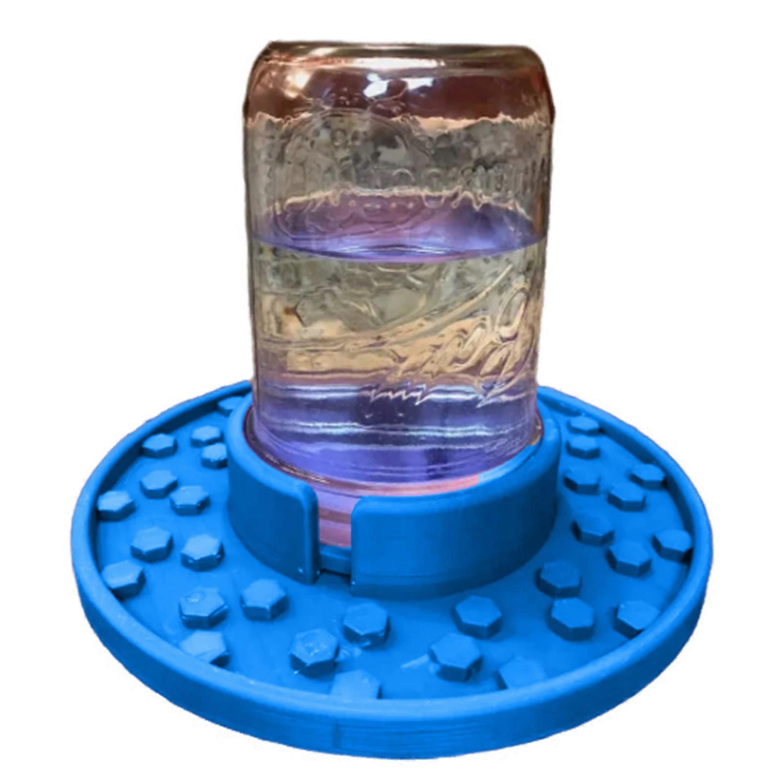 Beehive Entrance Feeder Insect Waterer with for Regular Mouth Mason Jar