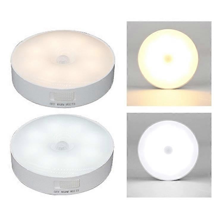 Veilleuse LED intelligente avec détecteur de mouvement et deux modes de couleur pour chambre à coucher