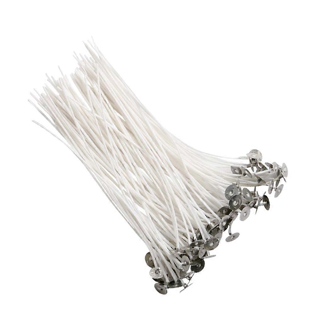 Candle Wick Components with Supports for Reliable Fixation