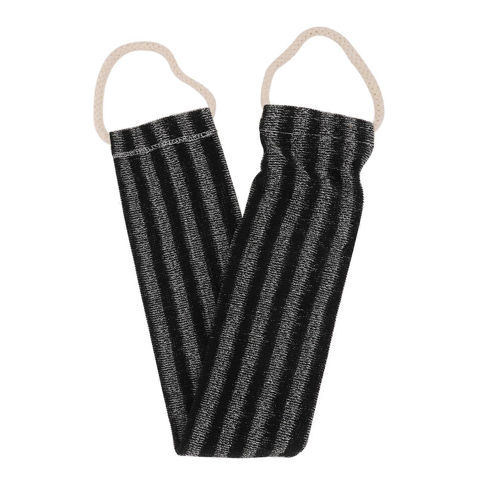 Extended Stripe Bath Towel   Efficient Shower Scrubber for Deep Cleaning, Durable & Comfortable for Daily Body Washing and Bathing