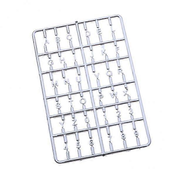 2-8pack Adorable Miniature Mailbox Alphabet Letters For Crafting and Creating