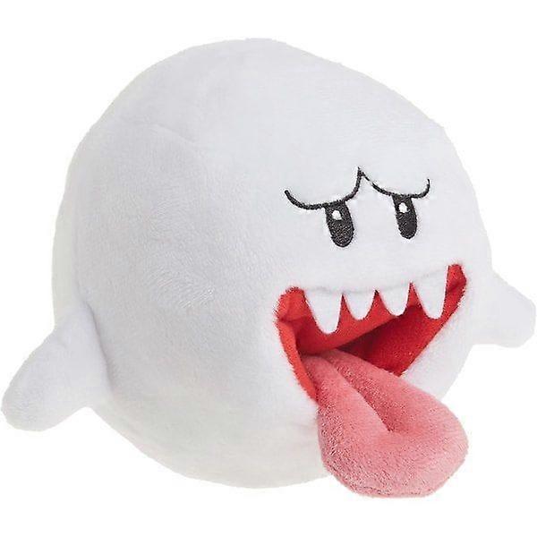 Super Mario All Star Collection 1428 Ghost Boo Plush, 6"