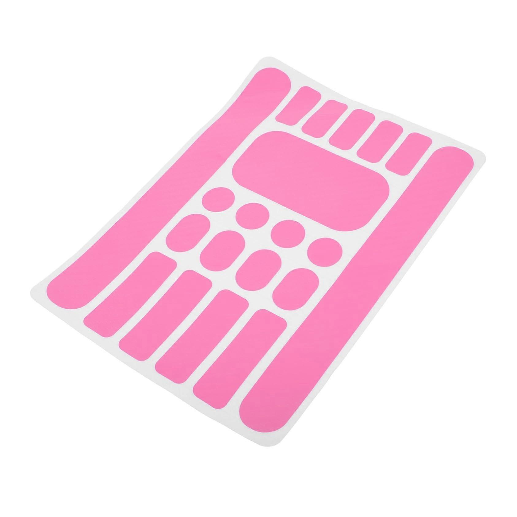 Chain Guard Sticker Protective Adhesive Film For Bicycle Frame Paint Protection 1 Sheet Transparent Tape