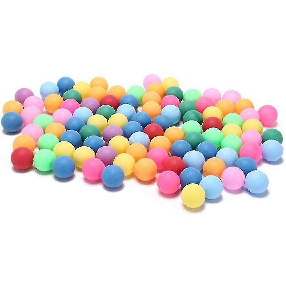 40mm Table Tennis Balls 2.4g Random Colours 50pcs For Games Outdoor Sport