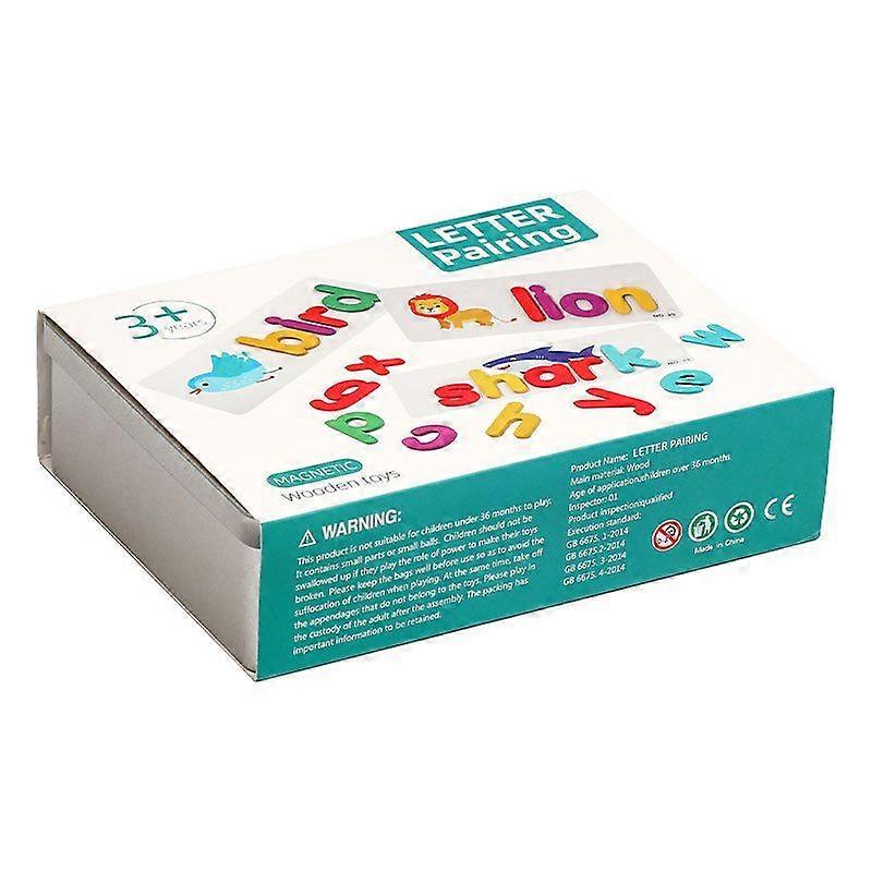 Word Puzzle Game Kindergarten Early Education Cognitive Card English Enlightenment Children's Educational Puzzle Fun Parent-child Interactive Educatio