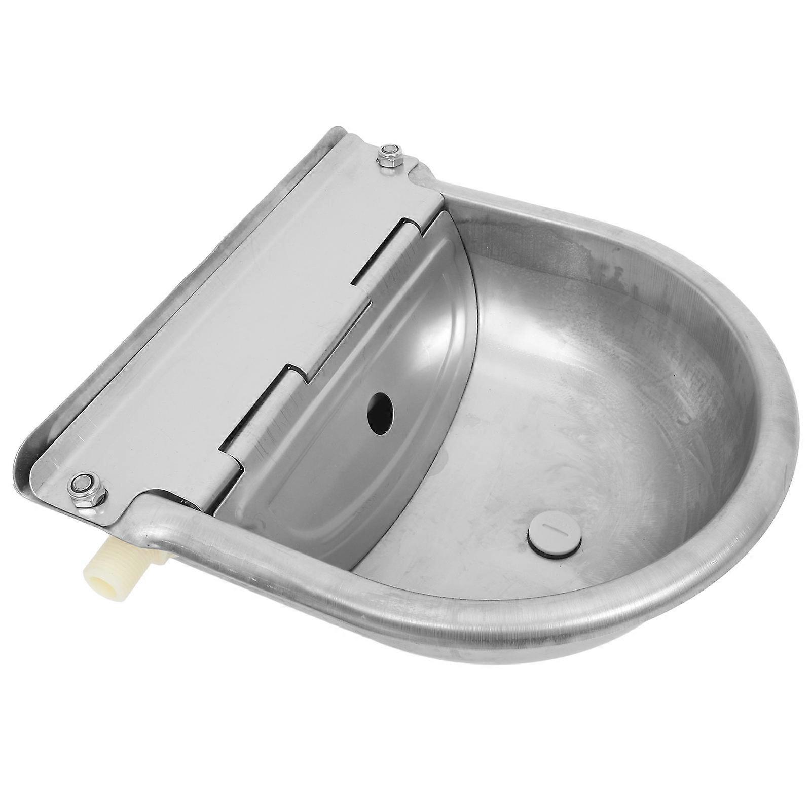 Goat Accessories Automatic Animal Drinking Water Bowl With Float Valve For Animal Hydration 1Set