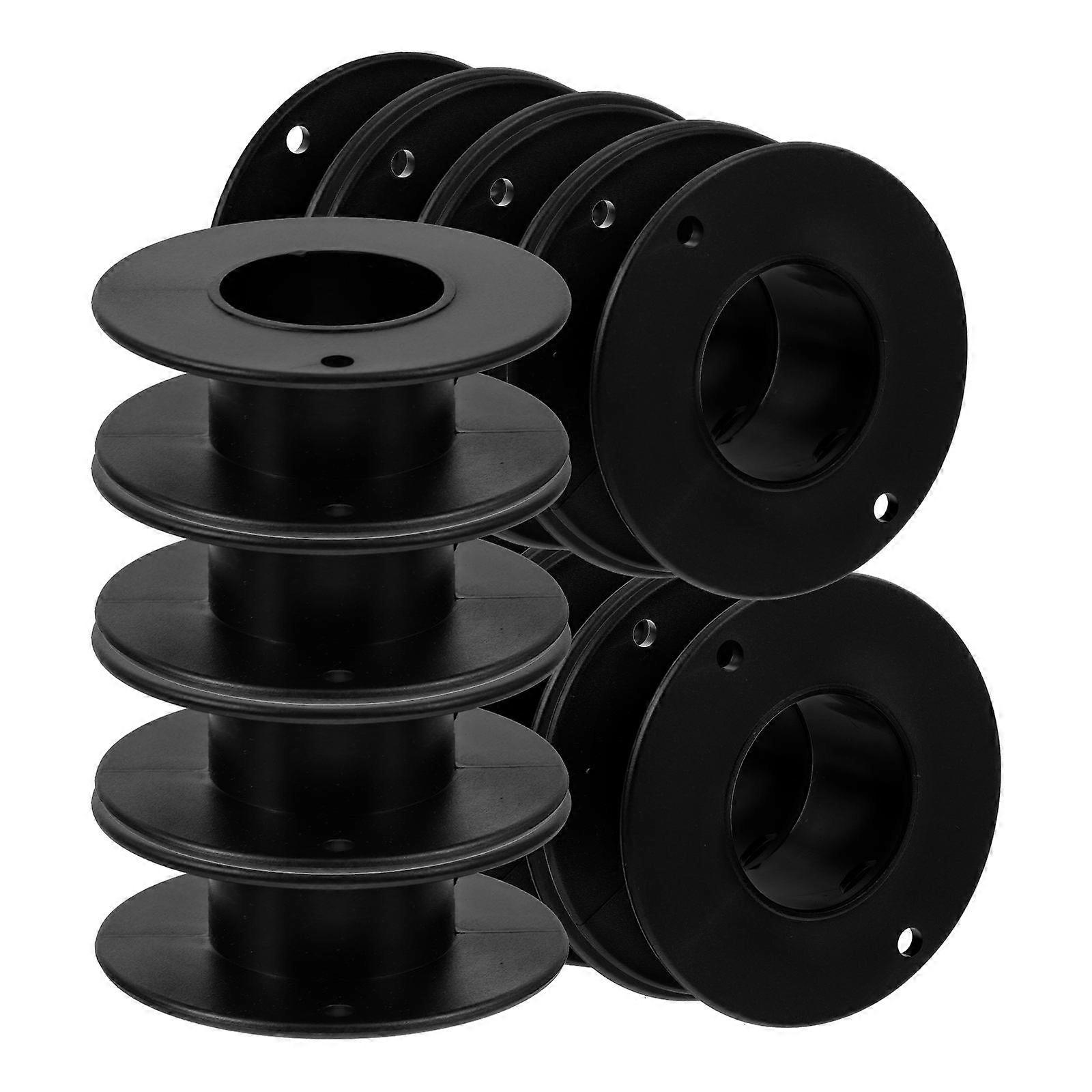 Wear-Resistant Sewing Bobbins Professional Empty Spools For Sewing Projects 12Pcs