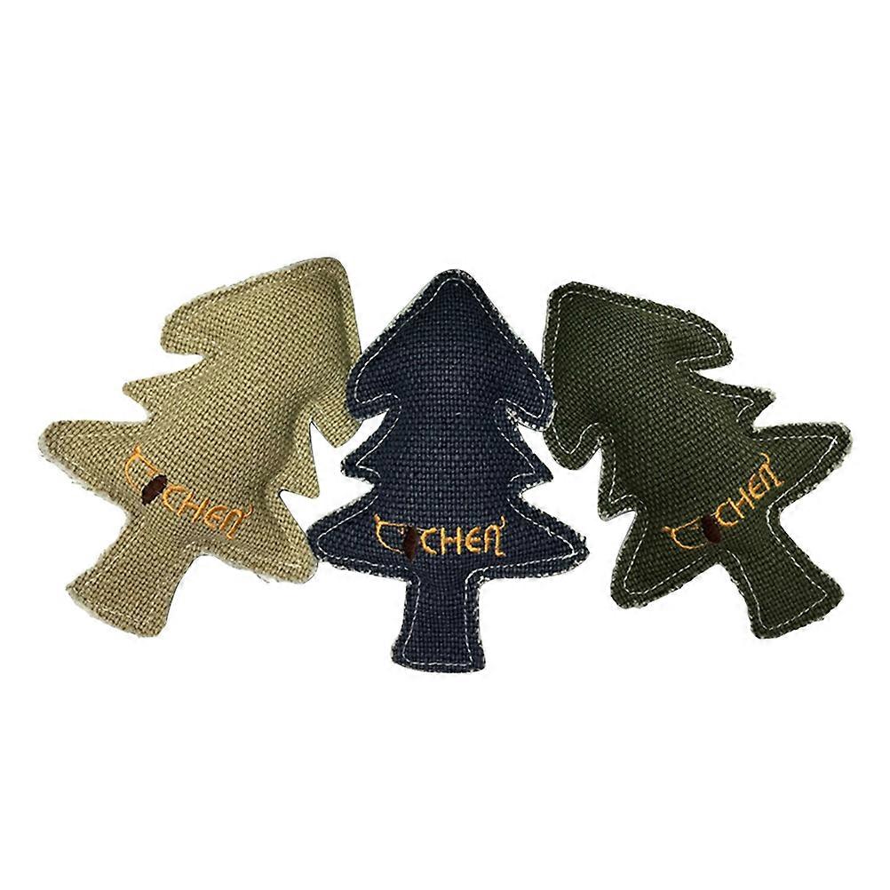 Squeaky Dog Toys Canvas Cat and Dog Toys Sound Generating for Indoor Entertainment 3Pcs