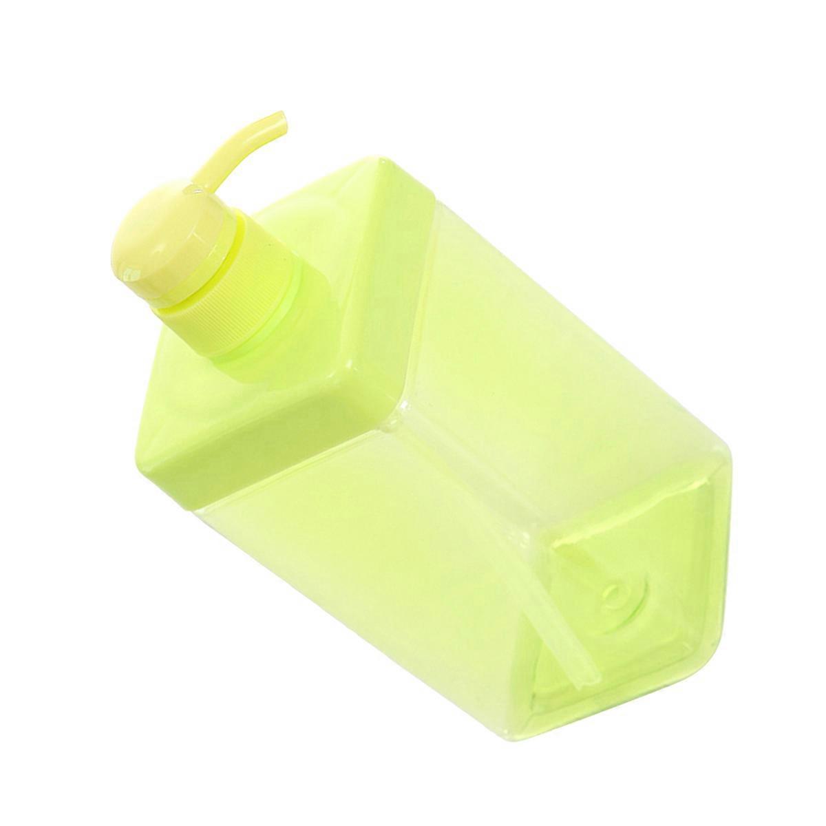 Large Capacity Refillable Lotion Bottle with Pump Dispenser for Shampoo, Shower Gel – Durable Portable Travel Container for Home & Hotel Use – Green