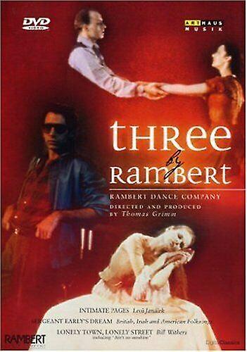 Rambert Dance Company Three By Rambert DVD (2006) cert E - Region 1