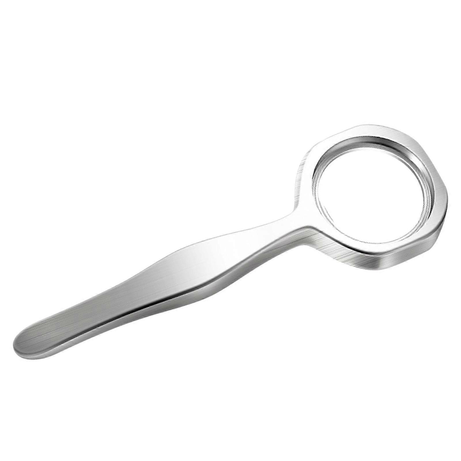 Bottle Opener For Kitchen Bar Home Use, Metal Construction, Ergonomic Handle, Compact Design