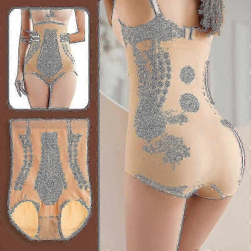 3pcs Ionstech Unique Fiber Restoration Shaper, Graphene Honeycomb Tummy Control High, Hip Enhancer Shapewear, Elastic Body Shaper