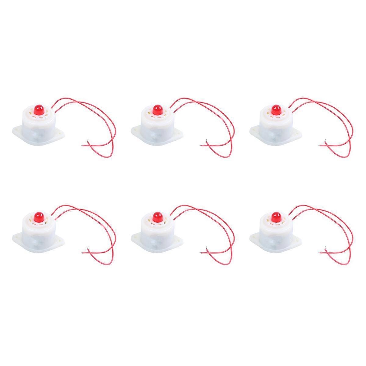 LED rojo Intermitente Zumbador De Alarma Sirena 100dB