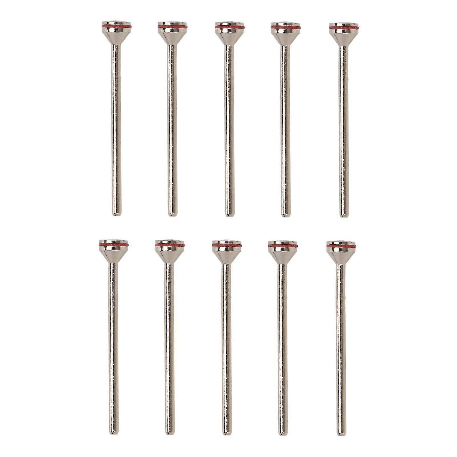 2025 Latest Model 10pcs Dental Mandrel Shank Stainless Steel Polishing Dental ...