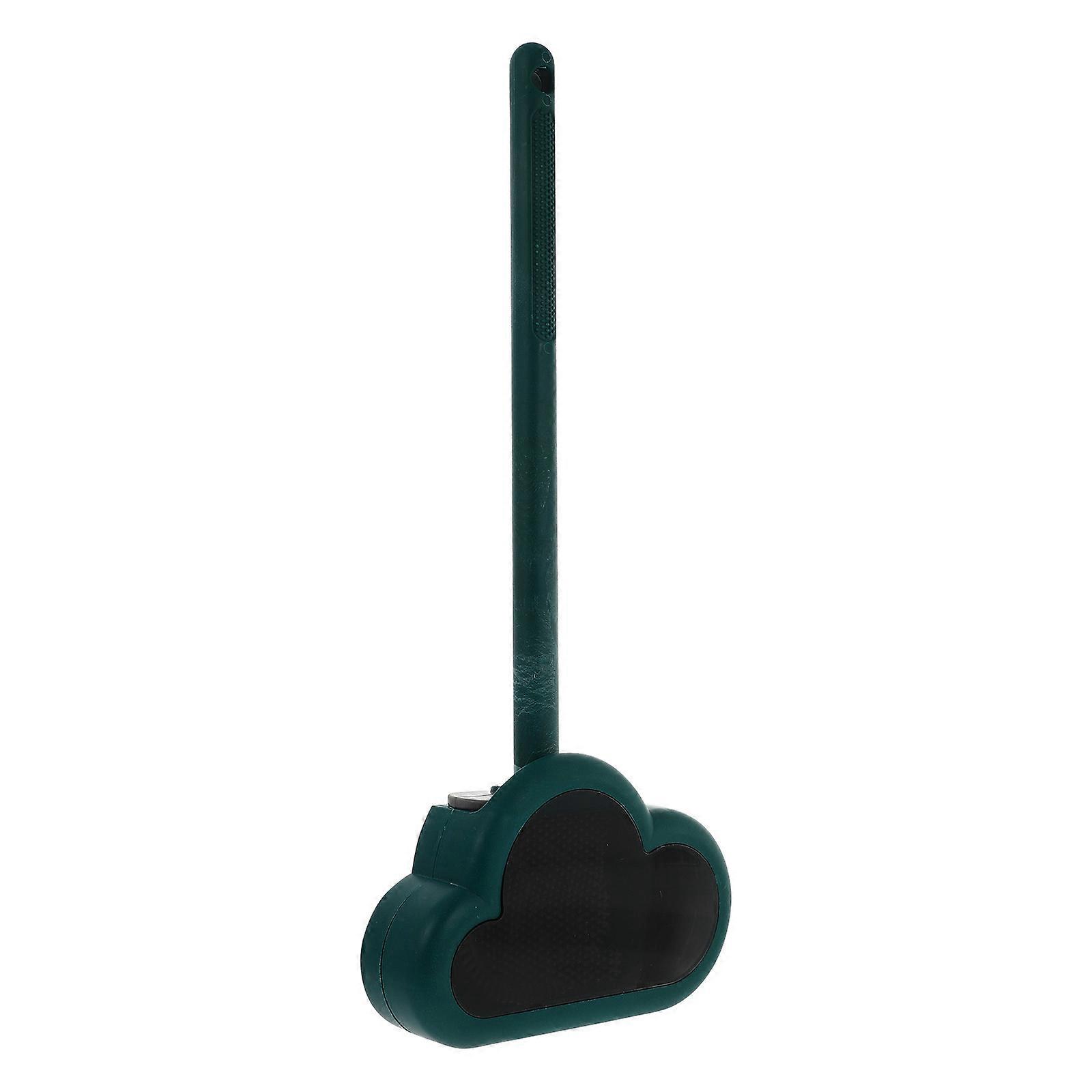 Wall-Mounted Toilet Brush Bathroom Use Home Toilet Cleaning Tool TPR Material Cloud Shape 1Set