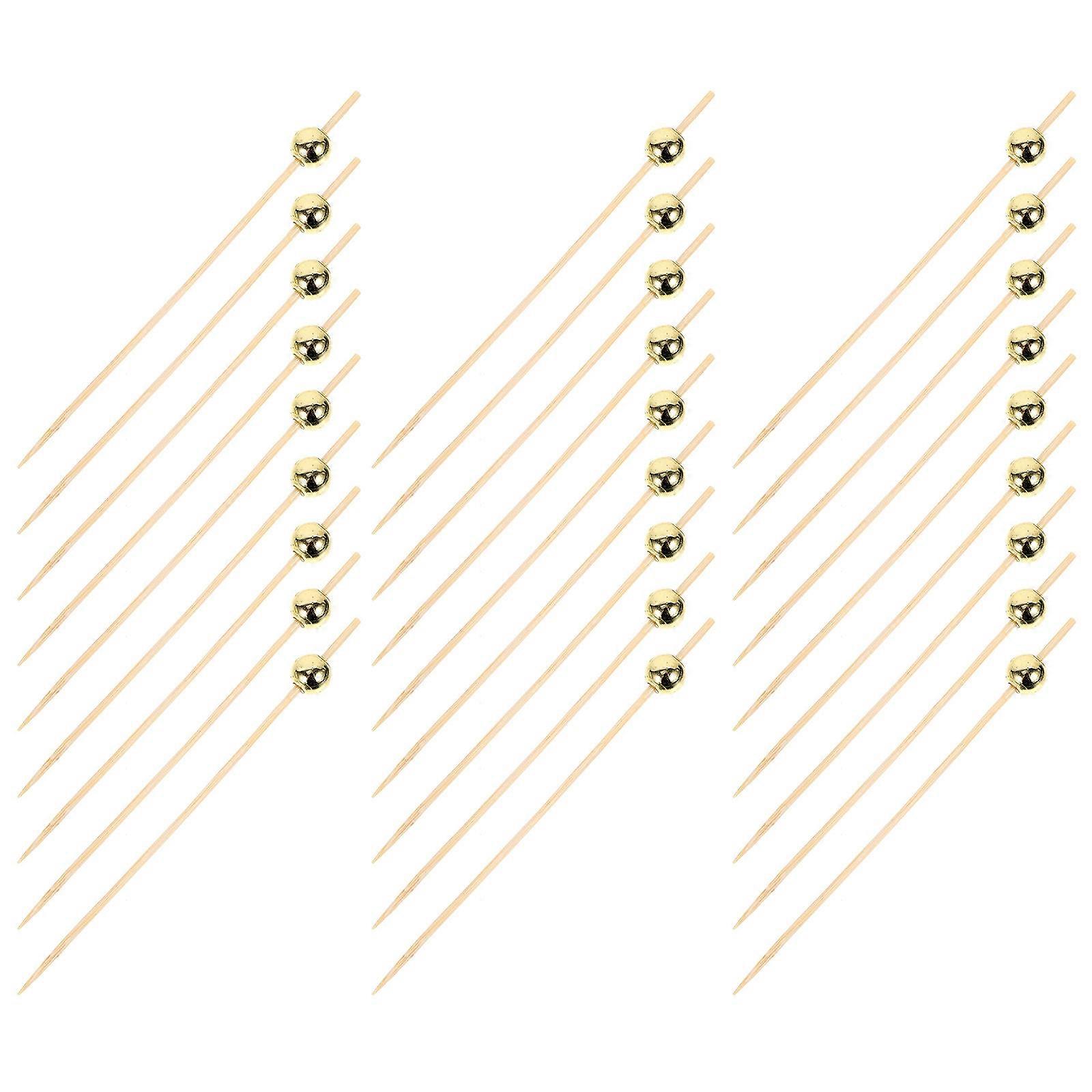 Fruit Picks for Parties Simple Design Synthetic Material 100Pcs
