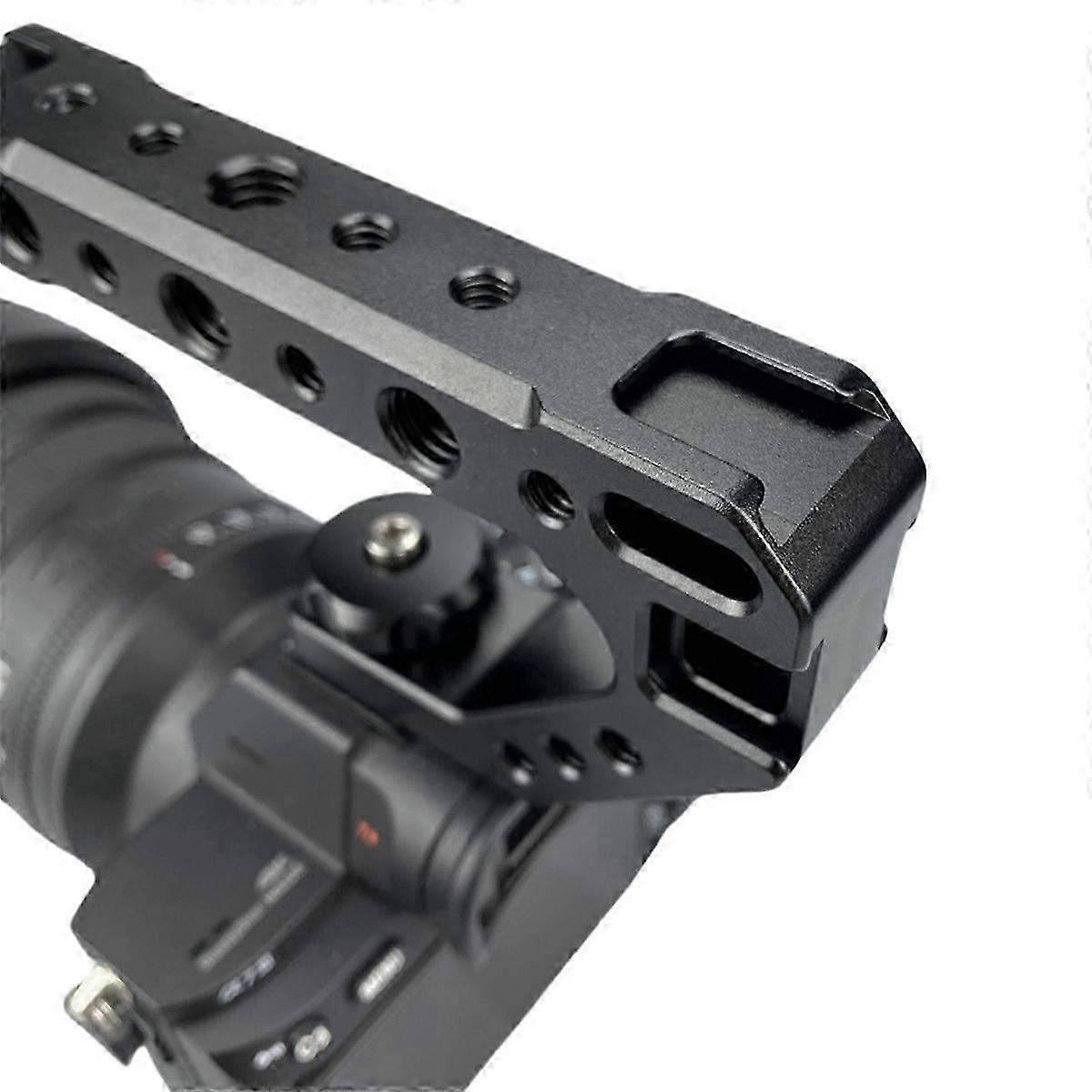 Multifunctional Expansion Handle Accessories for DSLR and Mirrorless Cameras with Cold Shoe Adapter