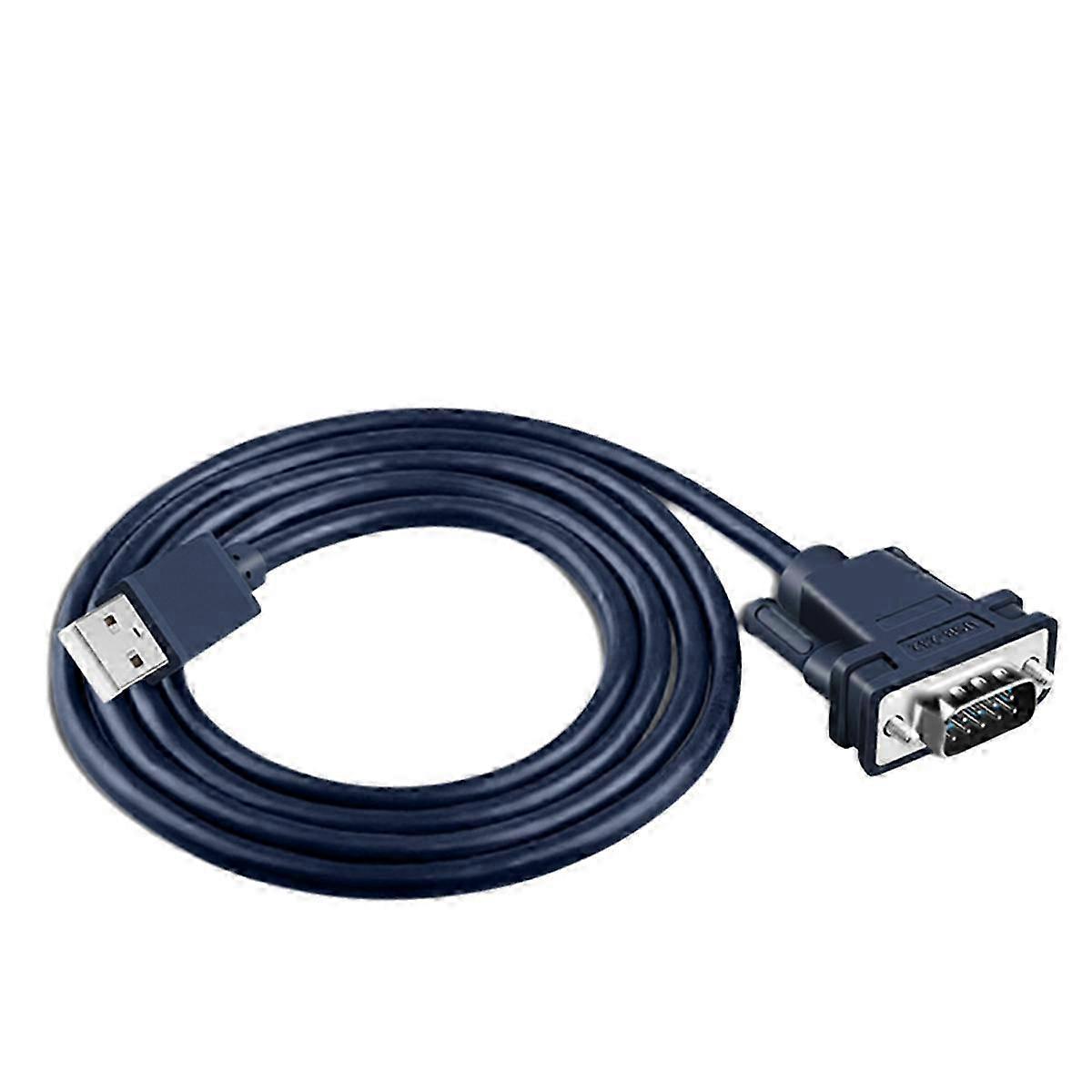 USB-zu-RS232-Konverter DB9 Serielles Port-Kabel 9-poliges Konvertierungskabel Stecker Buchse Datenübertragungskabel