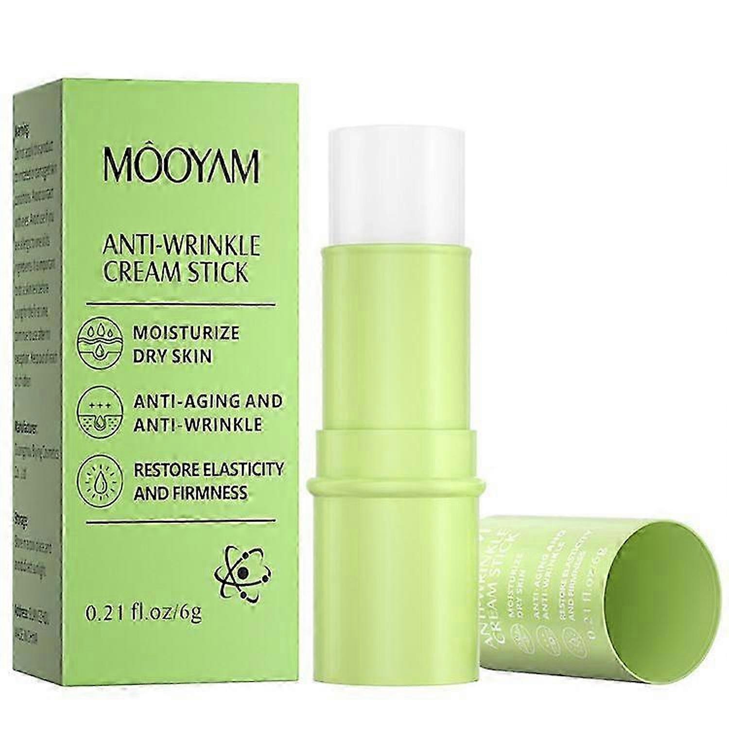 Retinol Anti-Wrinkle Cream Stick, Anti Aging Cream Stick, Hydrating Balm for Reduces Fine Lines, Retinol Firming Wrinkles Removal Cream Stick