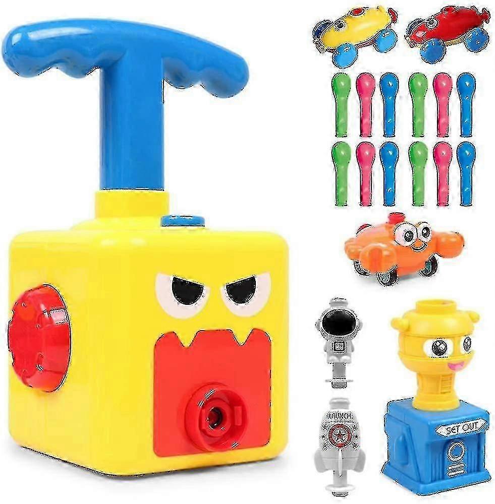 Balloon Powered Launch Car, Balloon Air Powered Vehicle Set