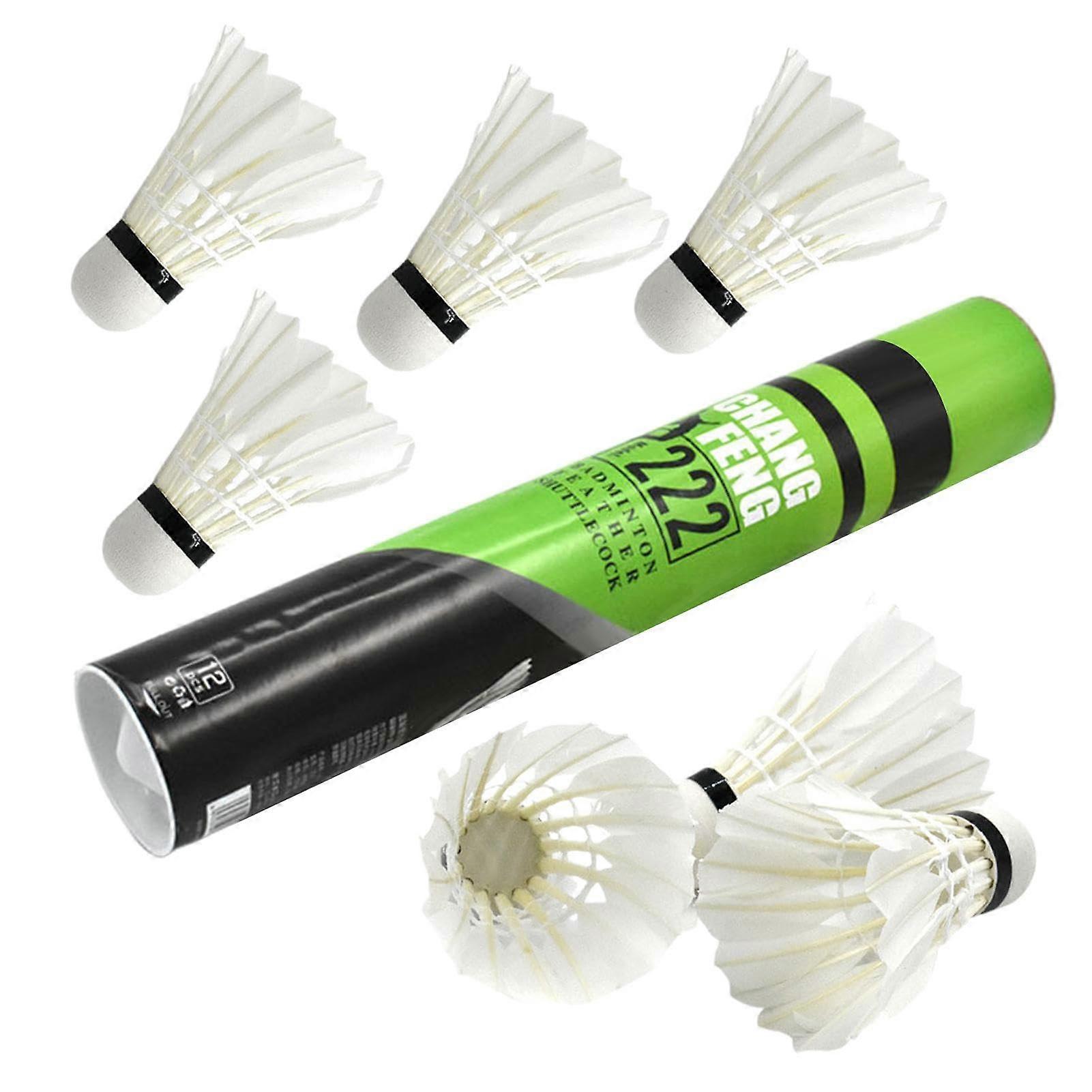 Badminton Shuttlecock – Speed Training Set, Durable Duck Feather