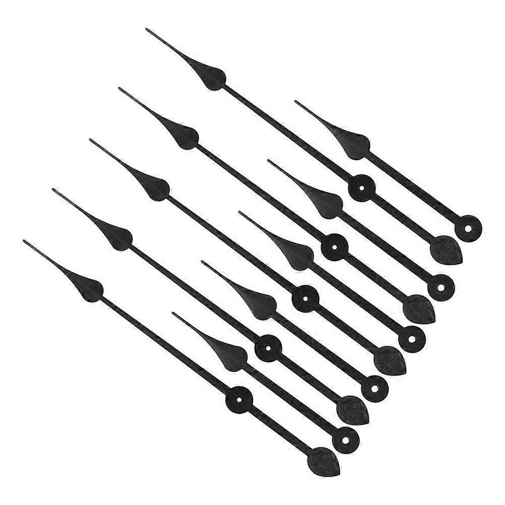 Black Aluminium Hanging Clock Hands for Home 5Sets DIY Wall Clock