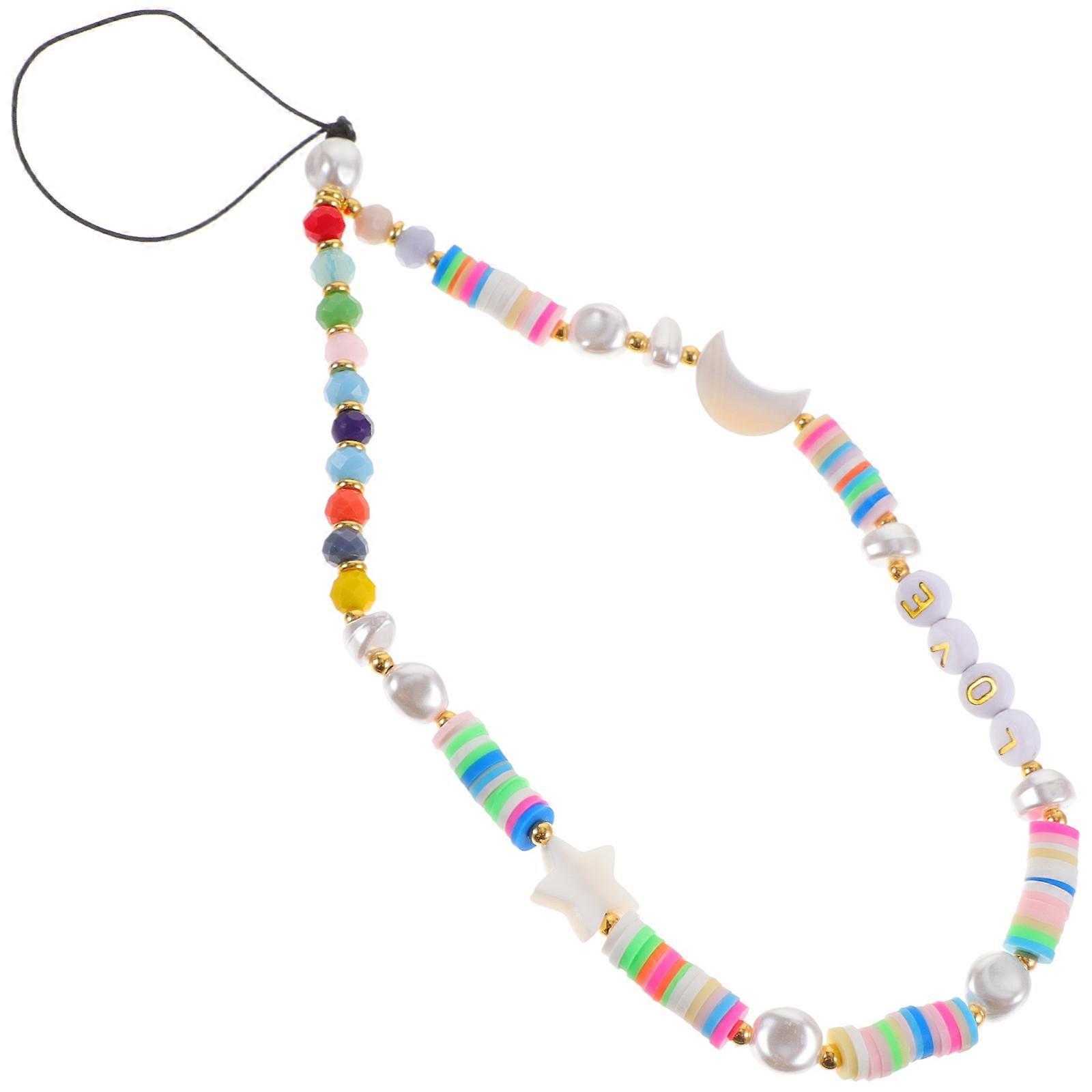 Phone Chain Cell Phone Charms Lanyard Prevent Dropping Simple Lightweight Mobile Phone 20.5x0.8cm 1Set