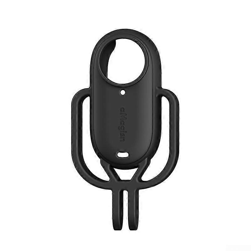 Silicone Case For Insta360 Go 3 And Go 3S Cameras Lightweight Travel Silicone Protective Cover Black GO3-B-V