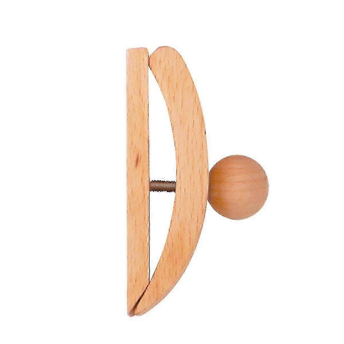 Set of 4 Wooden Tapestry Hangers - Wall Mount Display Clips for Quilts and Blankets