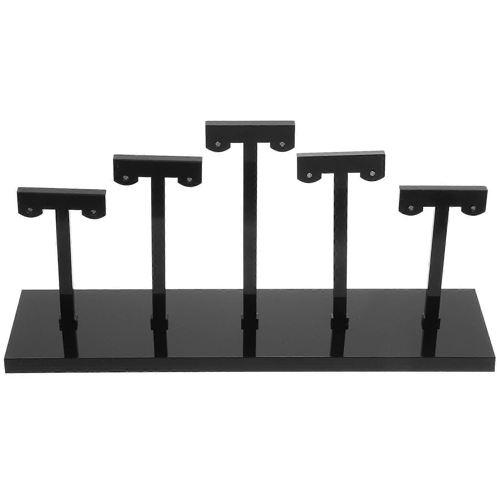 Multi Tier Acrylic Earring Organizer – Stable Display Stand for Ear Studs, Lightweight Desktop Storage Rack for Jewelry Stores and Exhibitions
