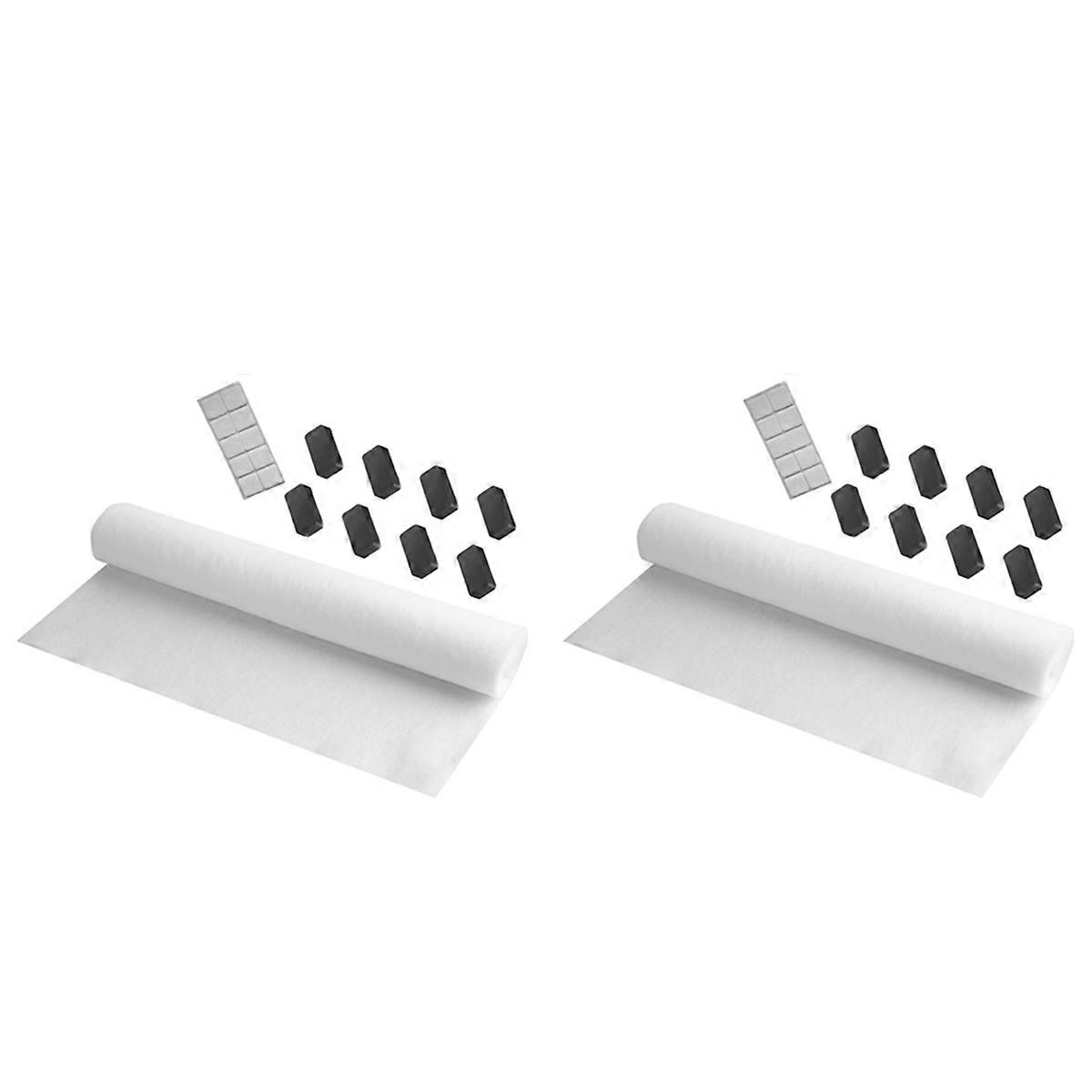 Kitchen Range Hood Oil Absorbing Paper Segmented Range Hood Oil Filter High Temperature Oil Fume Absorbent Paper