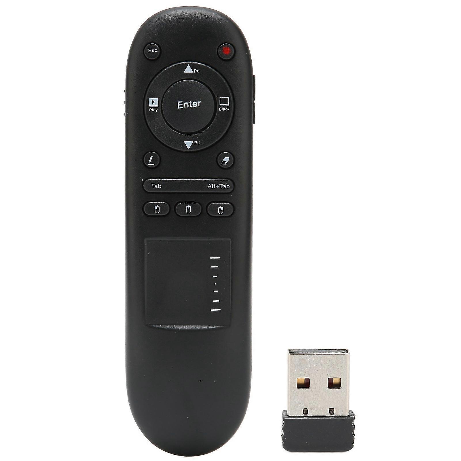 Remote Control Strong Practicality Compact Structure Light Multifunctional PPT Page Turning Pen for Office Classroom