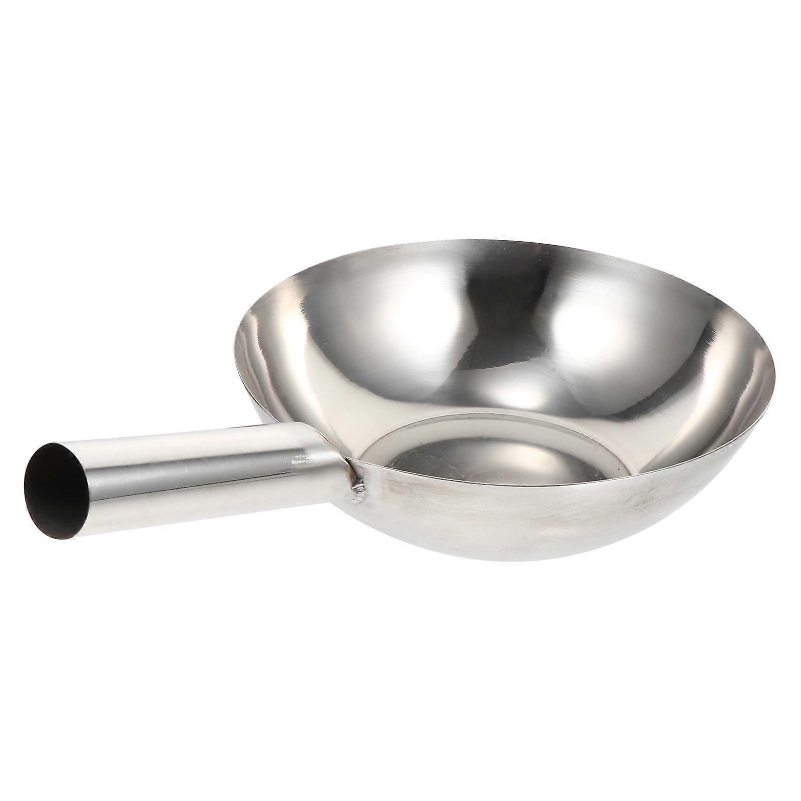 Deep Water Ladle Stainless Steel Silver with Versatile Use for Kitchen Use