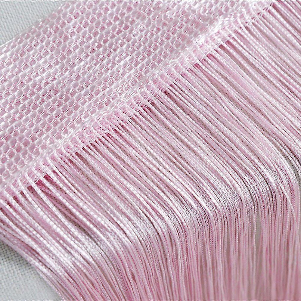 ® Door Curtain for Windows to String Curtains Net Divider Fly Patio Size Screen Fringe Door Cut Home Decor for Bedroom 50 cm x 200 cm