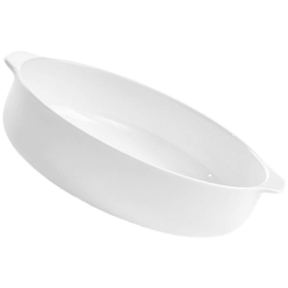 Round Baking Dish With Handle Daily Dining 23.1x20.5cm Nonstick Surface 1Pack