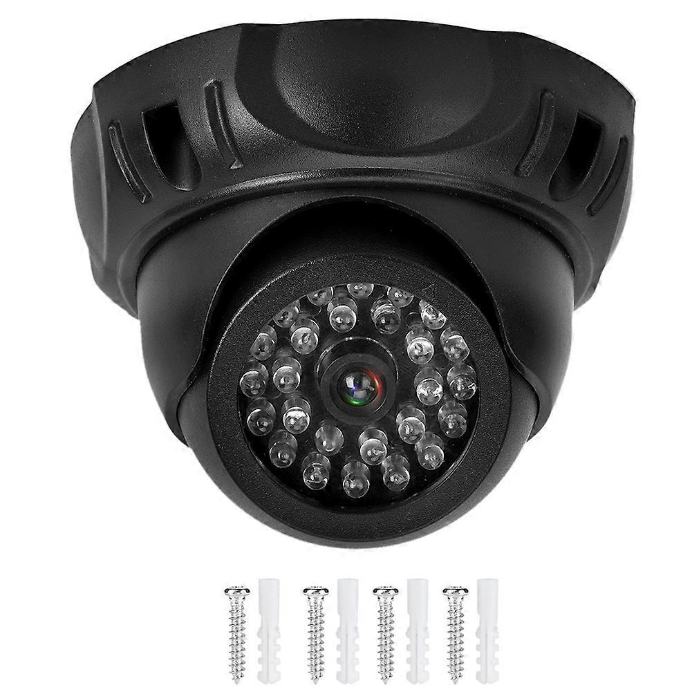 Dôme Simulation Caméra Dummy Faux Moniteur De Sécurité Caméra avec LED Lumière