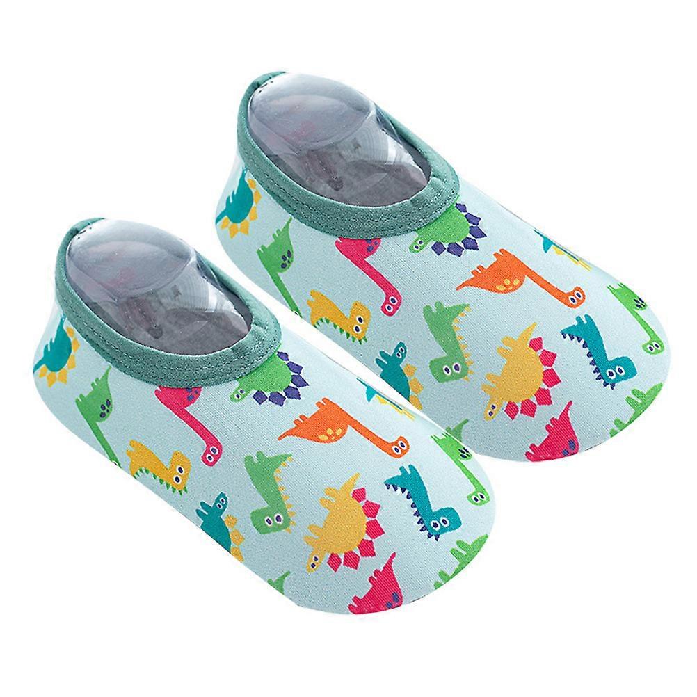 Baby Nonslip Socks Toddler Grip Socks Children Socks Wrapped Integrated Design Elastic Shoe 1 Pair