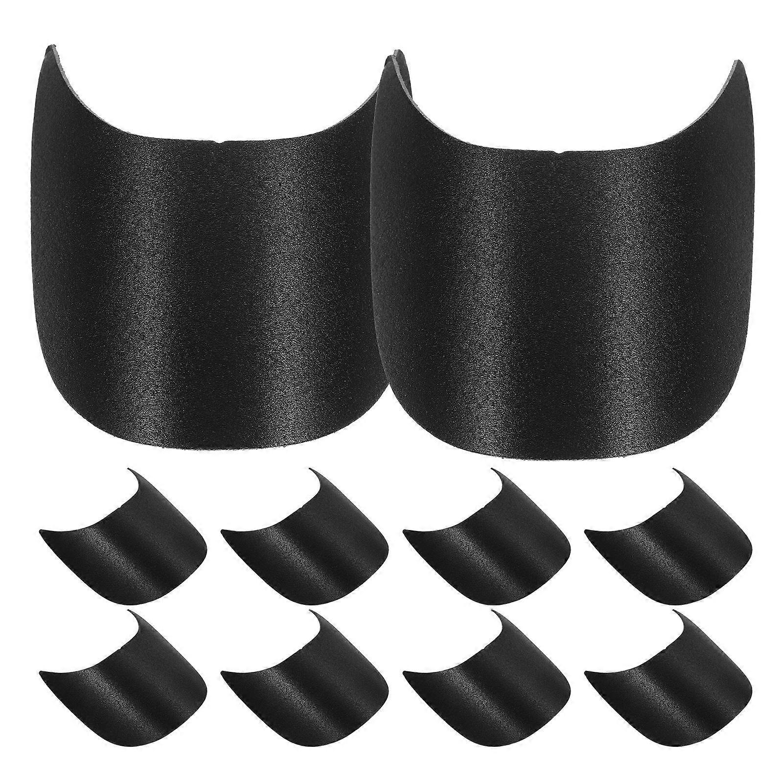 Baseball Cap Visor Insert Hat Adjuster Insert Sun Protection Golf Hat Baseball .07X3.73X0.08in 10Pcs
