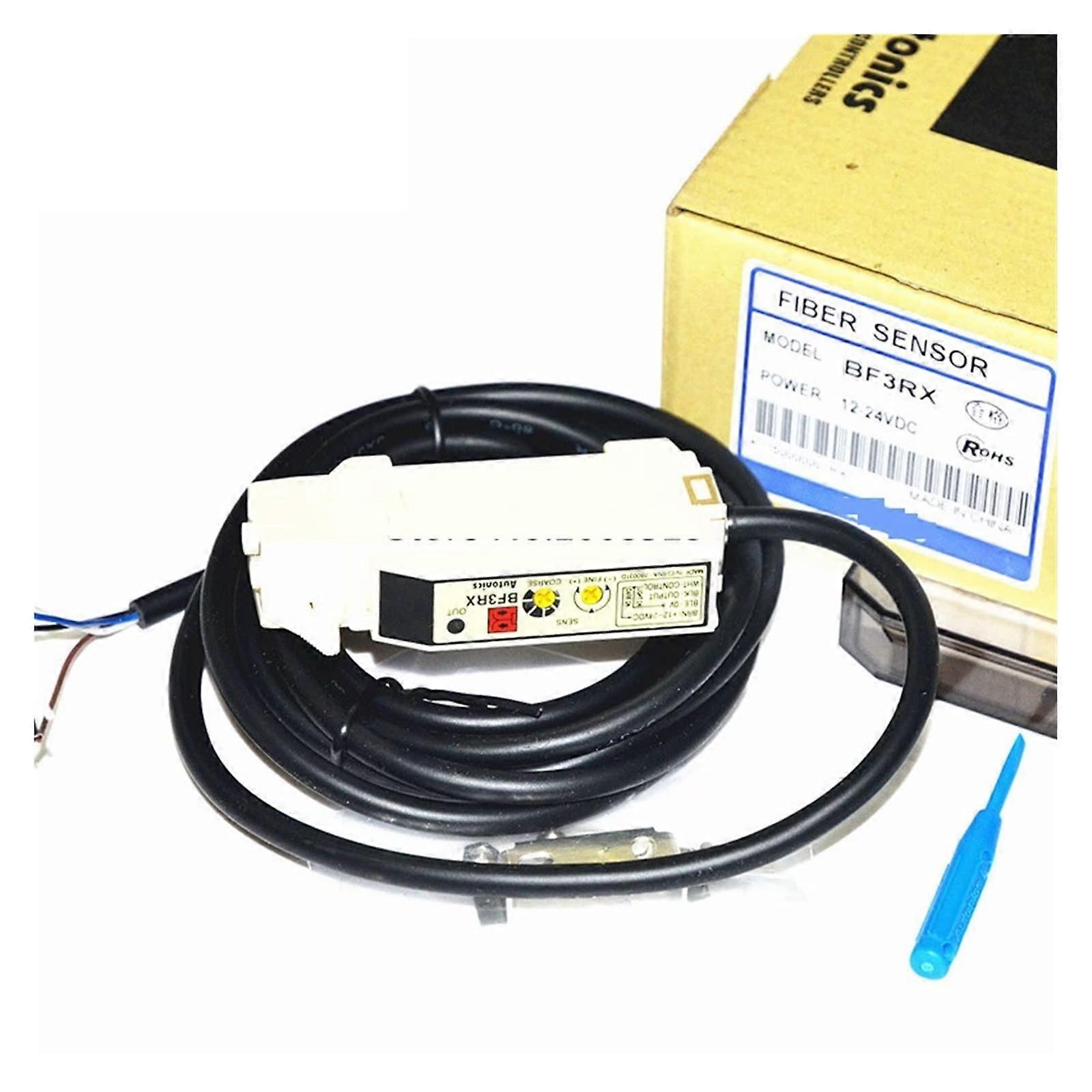 BF3RX Precision Fiber Optic Amplifier with Two Adjustment Wheels NPN 1224VDC