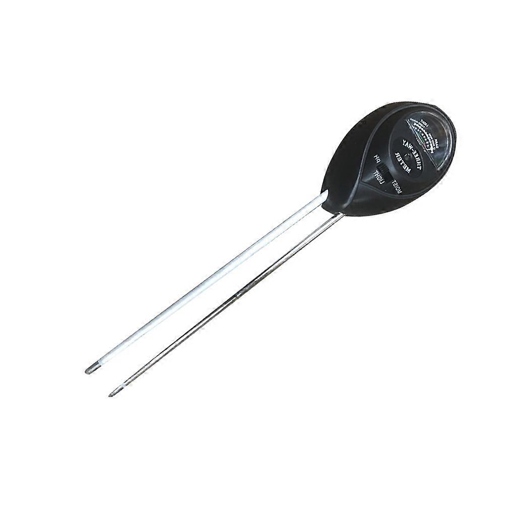 Ground Moisture Tester Moisture PH Sensor Meter for Garden Farm Lawn Plants Black 10.2×2.4×1.4in Soil Moisture Testing 1Pack
