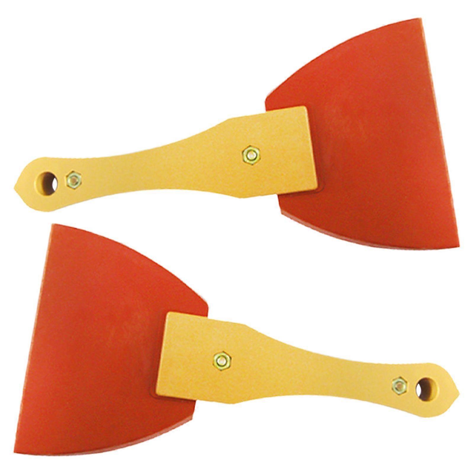 Rubber Putty Knives Flexible Paint Scraper Tool Shovel for Patching Spackling Decals Wallpaper Baking