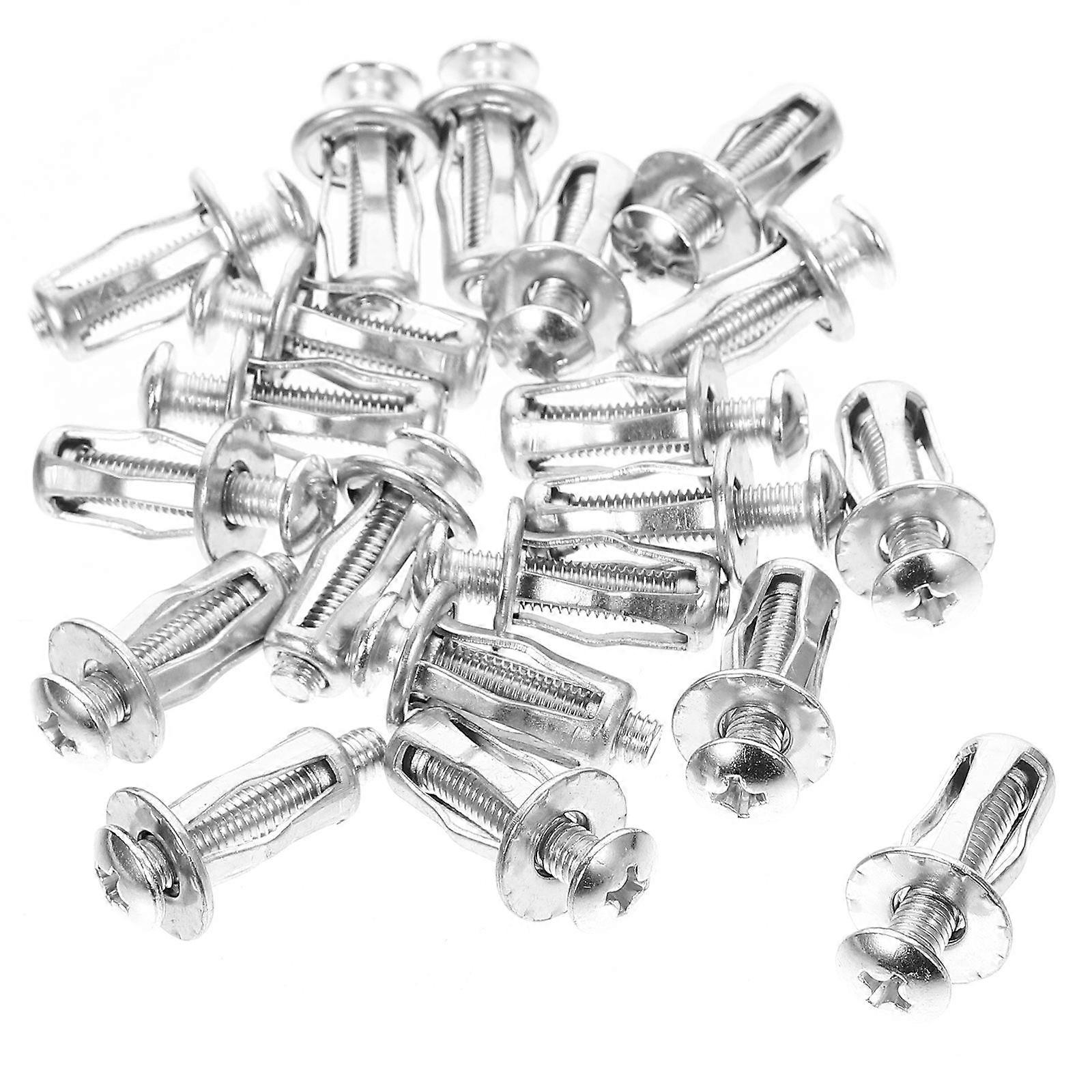 20 Sets Hollow Door Anchor Expansion Nut With Screw Fixing Nut Door Screw