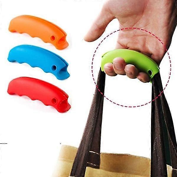 2025 4pcs Ergonomic Bag Handles (random Color)