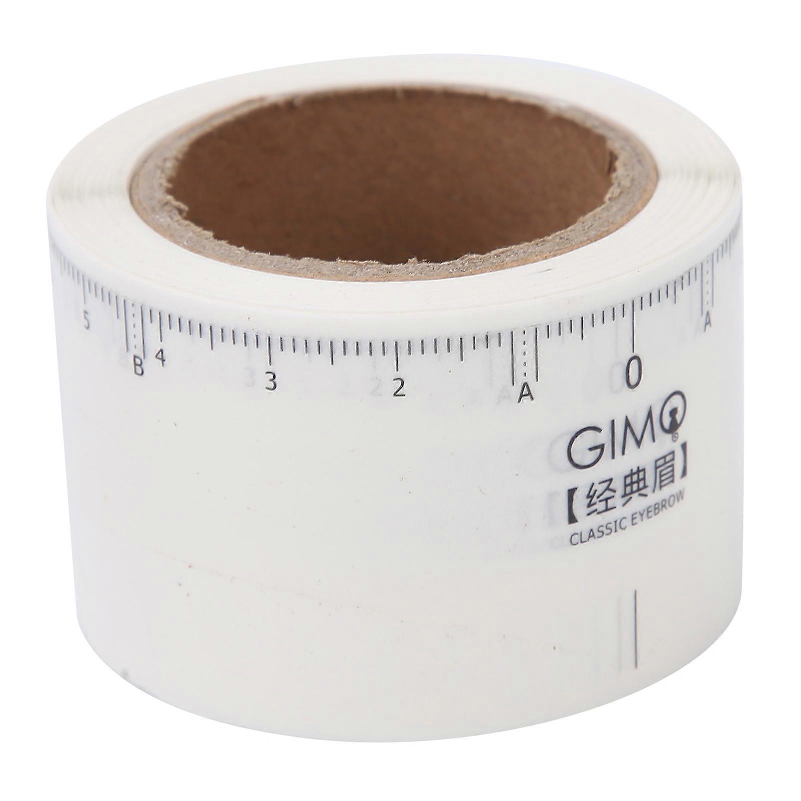 50pcs/roll Microblading Eyebrow Ruler Disposable Eyebrow Tattoo Shaping Ruler Tool7#