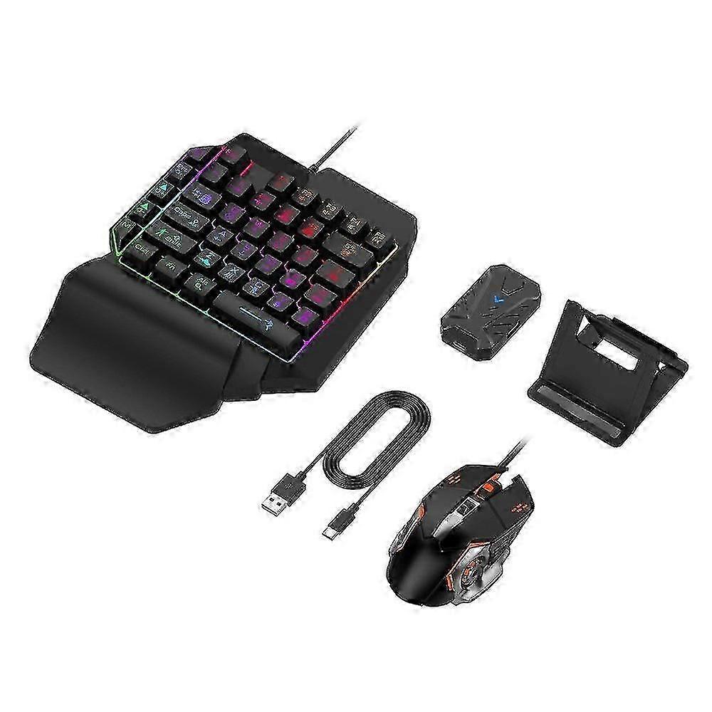 Mixpro Set Mobile Game Keyboard And Mouse Adapter, Pubg / call Of Duty Controller Converter Wired / wireless voor Android / (ios minder dan 13.4)